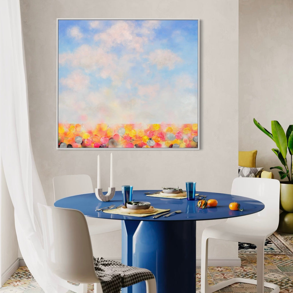 BLOOMING UNDER THE SKY