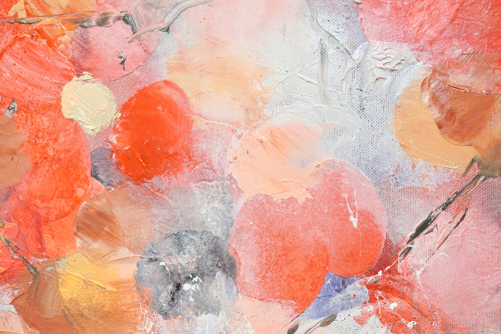 Frederic Paul_Follow the Sun_Öl,Acryl,Reis Papier auf Leinwand_130x120 cm_2022_3400 EUR_Ab