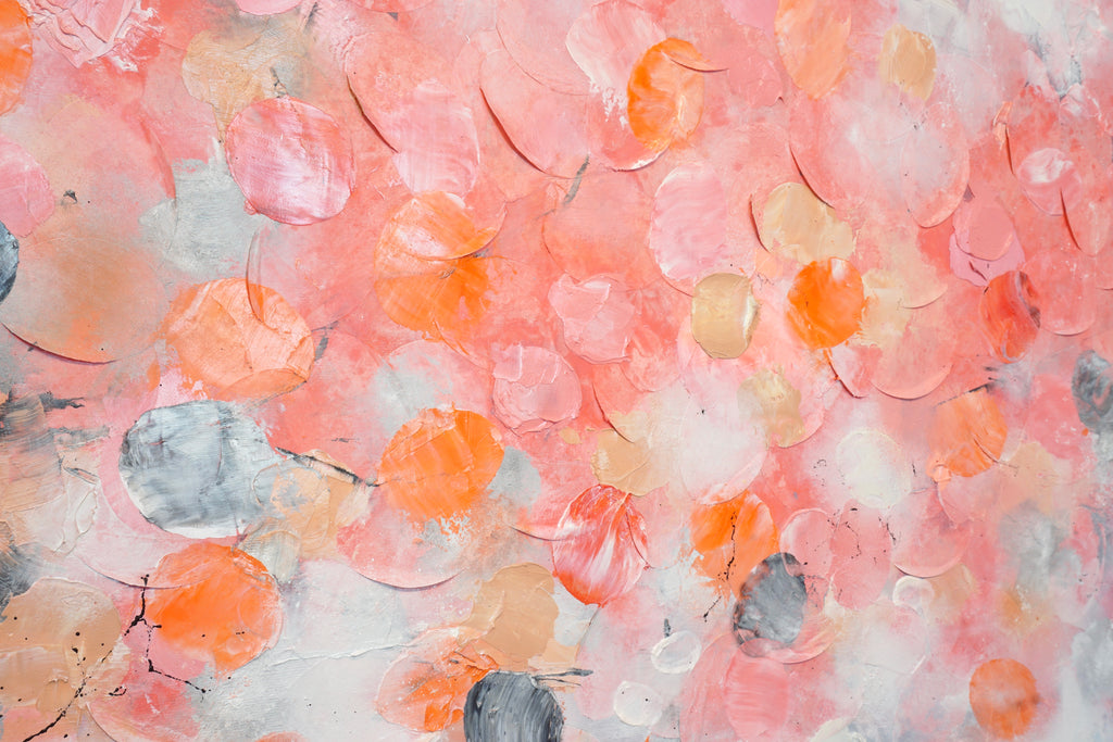 Sakura Blossoms_Oil,Acrylic,Ricepaper on canvas_120x100cm_2022_3000 Euro_Kunstwerk_Malerei