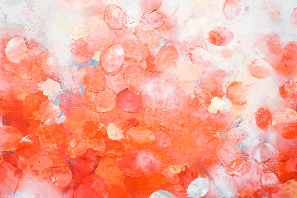 Frederic Paul_Follow the Sun_Öl,Acryl,Reis Papier auf Leinwand_130x120 cm_2022_3400 EUR_Ab