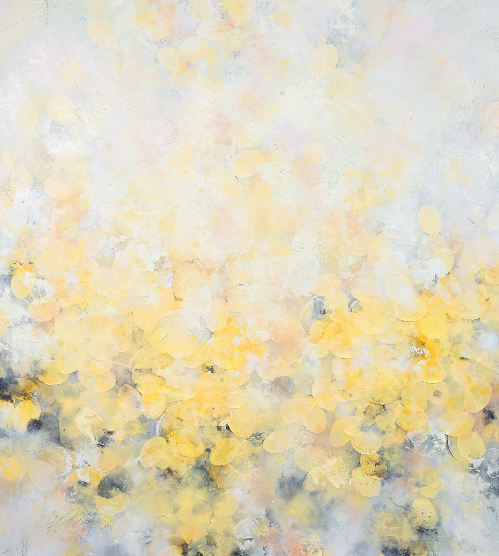 Sun Kissed II_120x110cm_Oil,Acrylic, Ricepaper on canvas_3.100 Euro.jpg