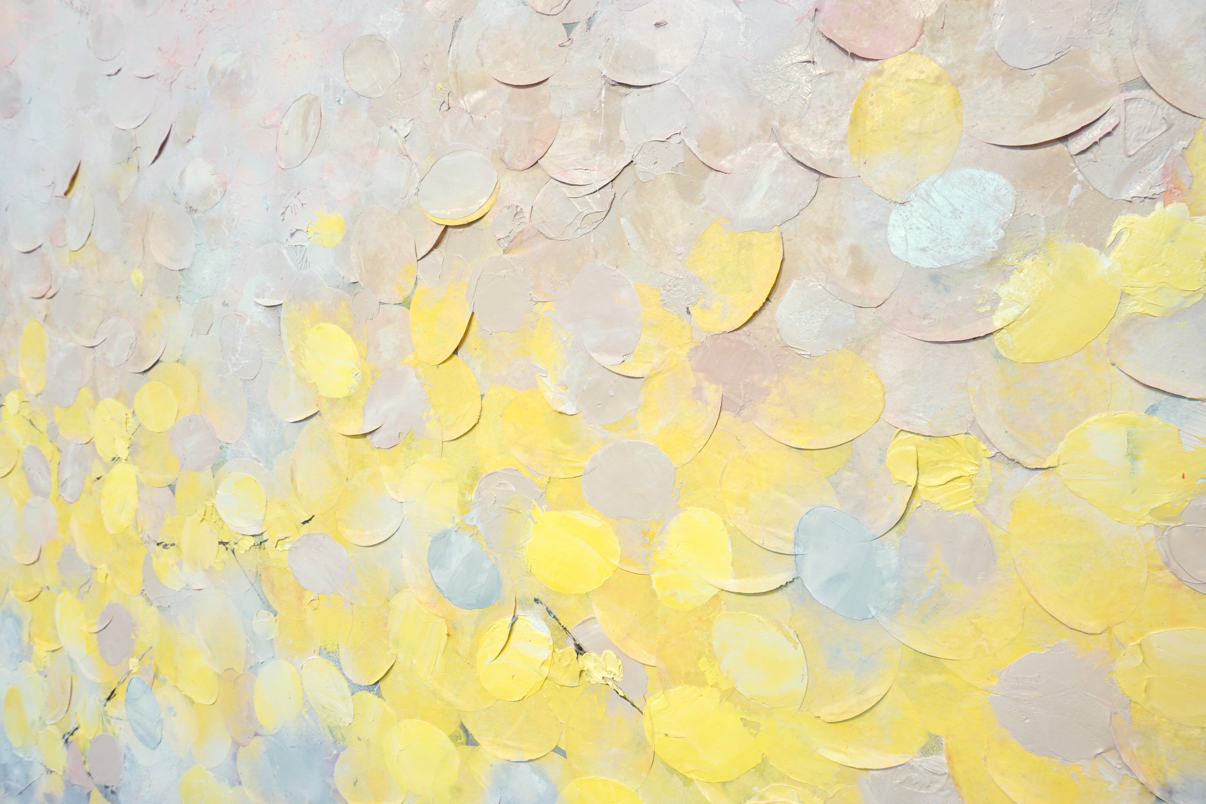 Frederic Paul_When the Sun rises_Öl,Acryl,Reis Papier auf Leinwand_120x120 cm_2022_3400 EU